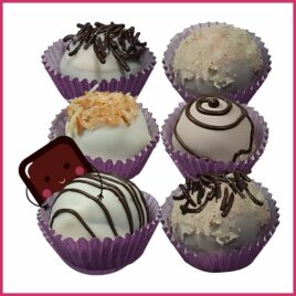 Trufas chocolate blanco